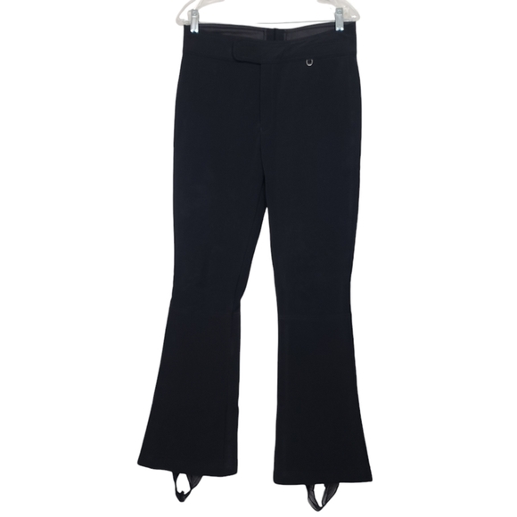 Schoeller Pants - Schoeller WB 400 Black Stirrup Pants 32 Long